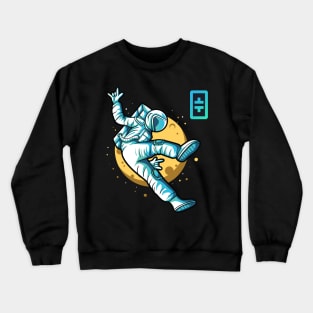 Theta Tfuel Blockchain Videostreaming NFT Crewneck Sweatshirt